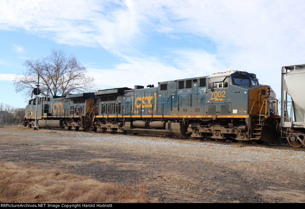 CSX 127 & 7002 are power for train L619-30